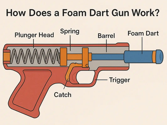How Does a Foam Dart Gun Work?