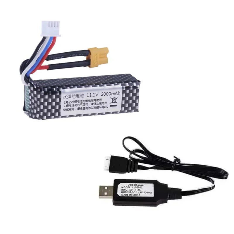 SiJun SJ MP5K Gel Blaster-P320GelBlaster-11.1v battery with charger-P320GelBlaster
