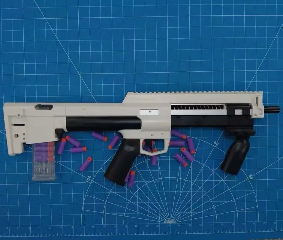 YinLun Feline Injection Molding LYNX Foam Blaster-foam blaster-P320GelBlaster-white black-P320GelBlaster