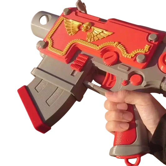 Warhammer Bolt Shell Ejecting Disc Launcher Toy Gun-P320GelBlaster-warhammer disc blaster-P320GelBlaster