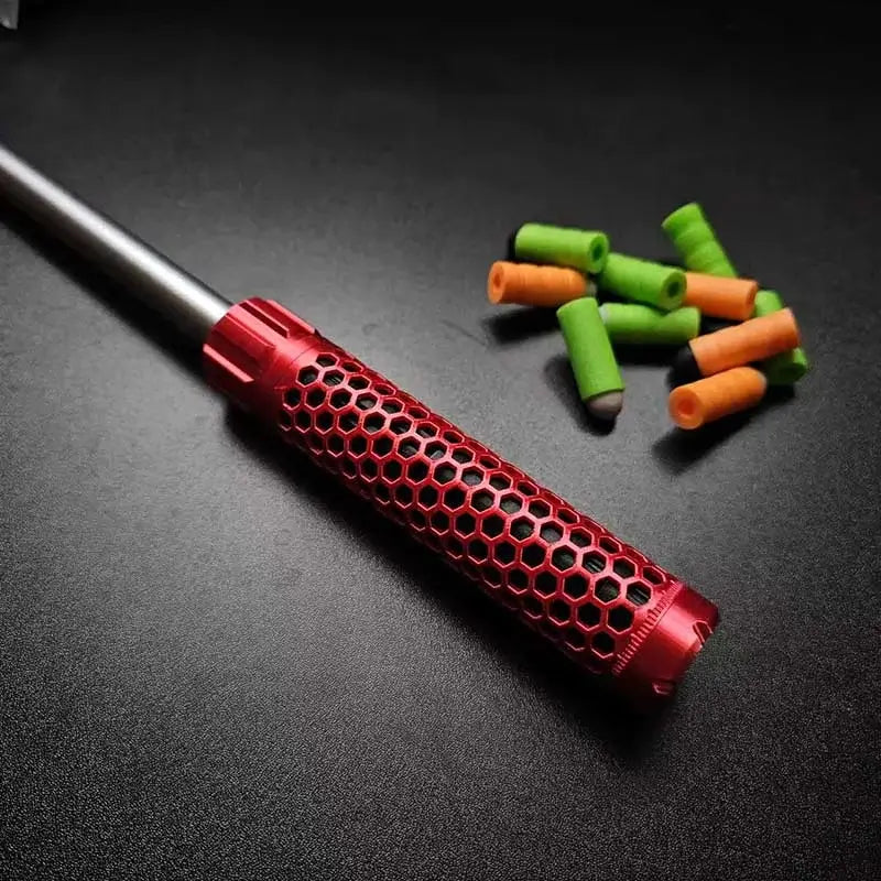 Honeycomb 16mm Nerf Scar Barrel 6/12 String-nerf mod-P320GelBlaster-red-P320GelBlaster