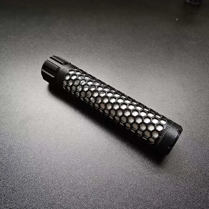 Honeycomb 16mm Nerf Scar Barrel 6/12 String-nerf mod-P320GelBlaster-black white-P320GelBlaster