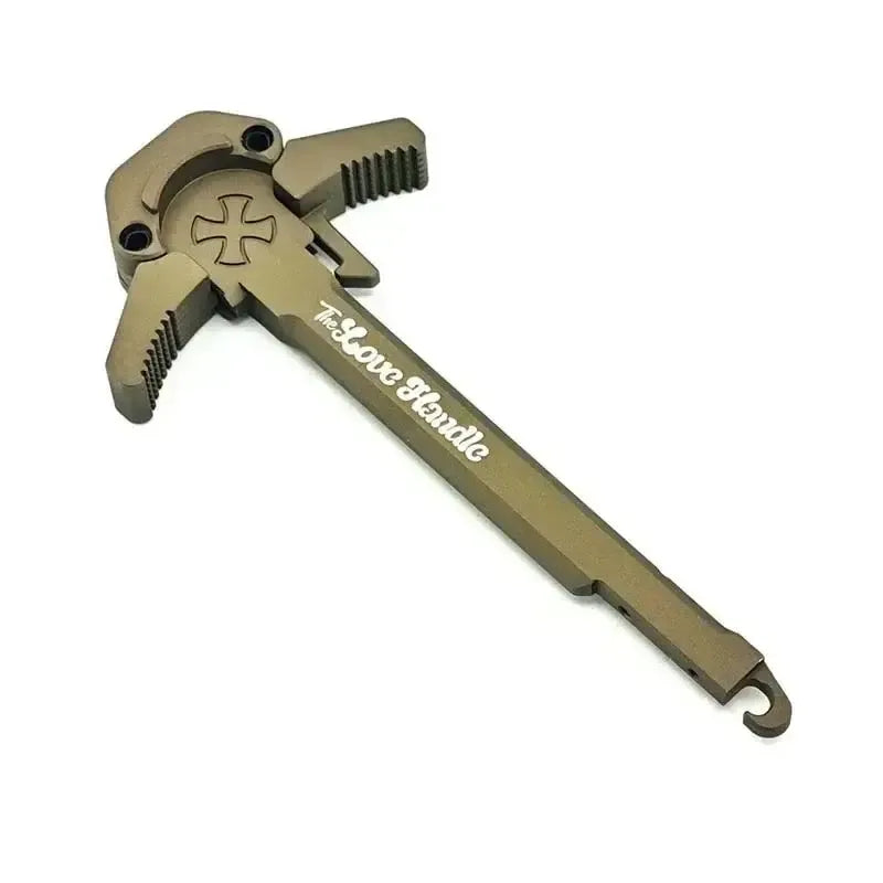 NOVESKE N4 Airborne V2 Gearbox Metal Charging Handle-P320GelBlaster-love tan-P320GelBlaster