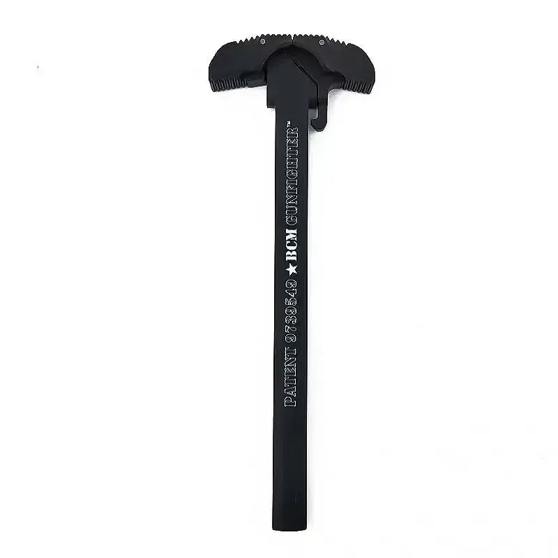 Aluminum Alloy Metal Charging Handle for ATM Gearbox-P320GelBlaster-BCM black-P320GelBlaster