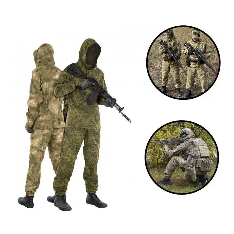 Russian Camouflage Thin Breathable Summer Masking Suit Scout-P320GelBlaster-P320GelBlaster