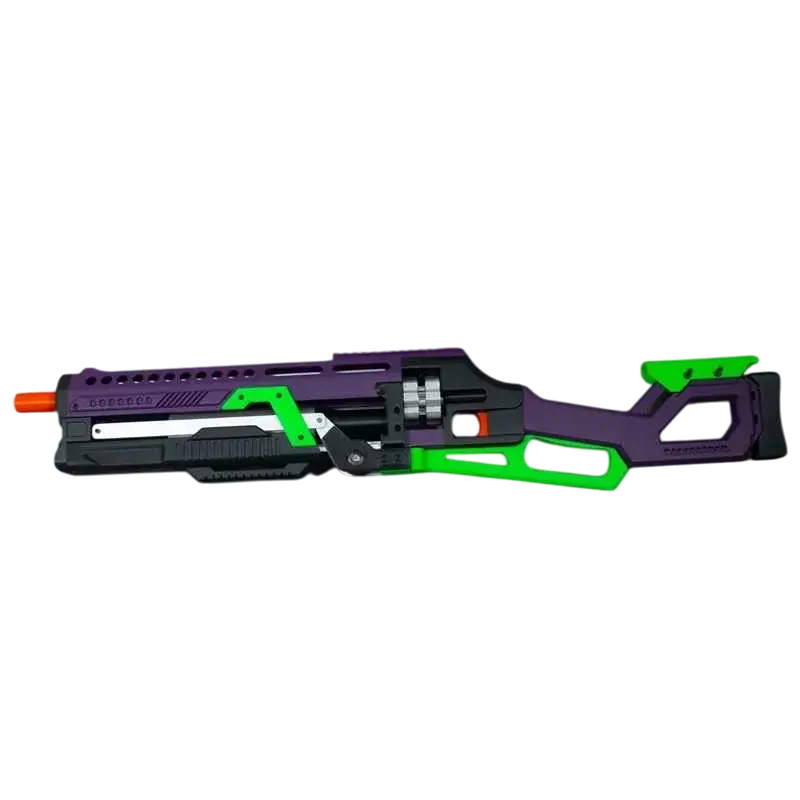 Nerf Lever Action Blaster GL-01-P320GelBlaster-with hollow-purple-P320GelBlaster
