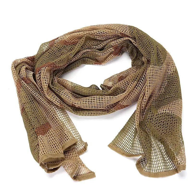 Multi-Purpose Military Tactical Scarf Camouflage Face Veil-clothing-m416gelblaster-three sand-P320GelBlaster