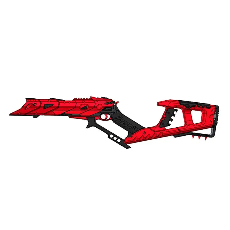 BO30 WoodPecker Blaster 3D Print Parts and Hardware Kit-P320GelBlaster-Extra thorns skin A-P320GelBlaster
