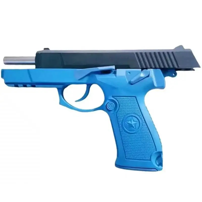 BlueStar 92G V4 Shell Ejecting Laser Gun Training Model-m416gelblaster-blue black-P320GelBlaster