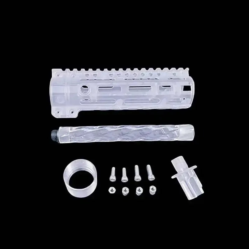 F1 Gel Blaster M-Lok Clear Handguard-P320GelBlaster-require screws-7 inch-P320GelBlaster
