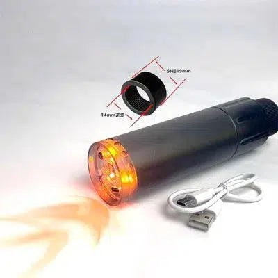 Gel Blaster Rainbow Glow Tracer Unit for 14mm CCW & 19mm-m416gelblaster-orange light-m416gelblaster