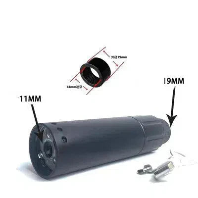 Gel Blaster Rainbow Glow Tracer Unit for 14mm CCW & 19mm-m416gelblaster-red light-m416gelblaster