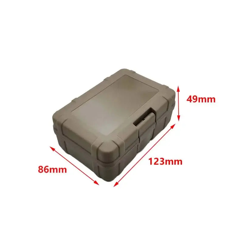 Hard Plastic EDC Storage Case Tactical Accessories Box-P320GelBlaster-P320GelBlaster