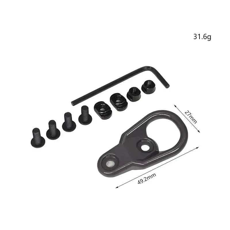 Sling Attachment Point for Keymod & M-Lok Handguard-P320GelBlaster-gray-P320GelBlaster