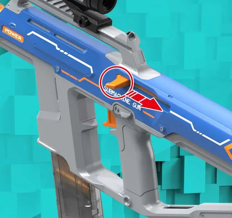 MK5 Manual Action Shell Eject Mag-Fed Foam Dart Gun-P320GelBlaster-P320GelBlaster