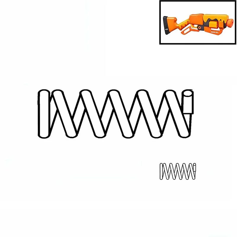 Nerf Roblox Adopt Me Bees Blaster Upgrade Spring Mod-P320GelBlaster-P320GelBlaster