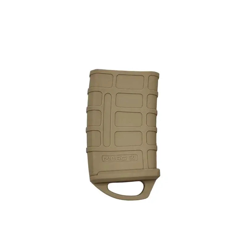 5.56 Pmag Fast Magazine Pouch Rubber Sleeve Mag Holder-P320GelBlaster-tan-P320GelBlaster
