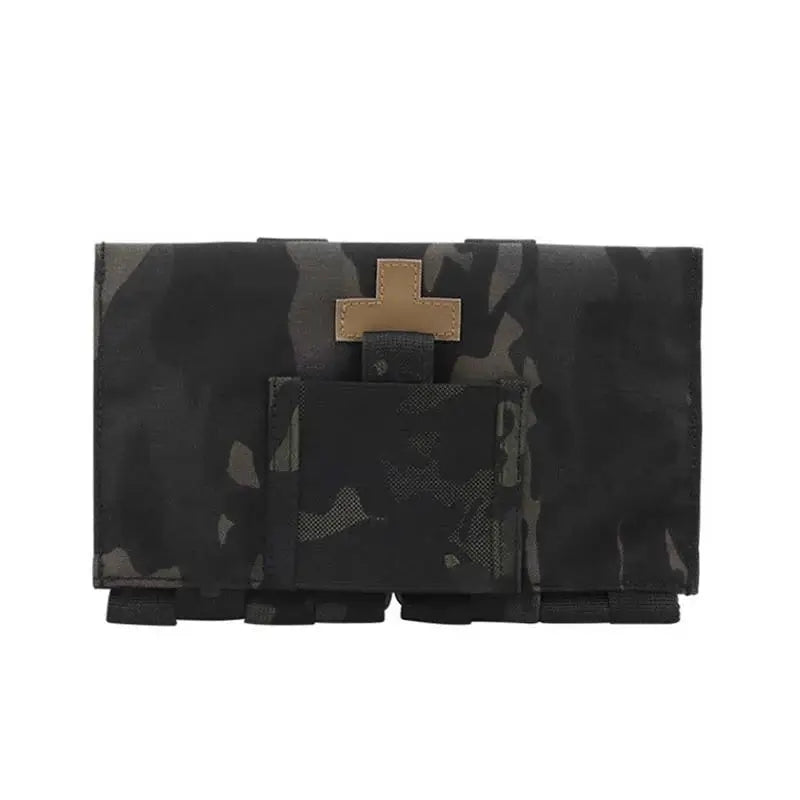 9022B Tactical Medi-Pack Military Quick-break Sundry Bag Accssories-pouch-P320GelBlaster-black camo-P320GelBlaster