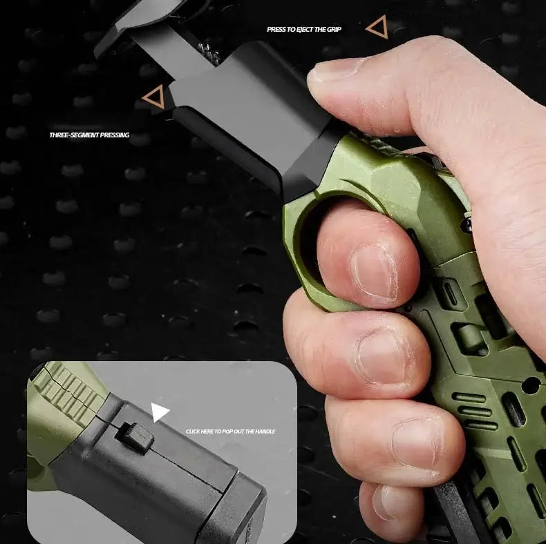 TZ Mini Shotgun Soft Bullet Blaster Handheld EDC Fidget Toy-P320GelBlaster-P320GelBlaster