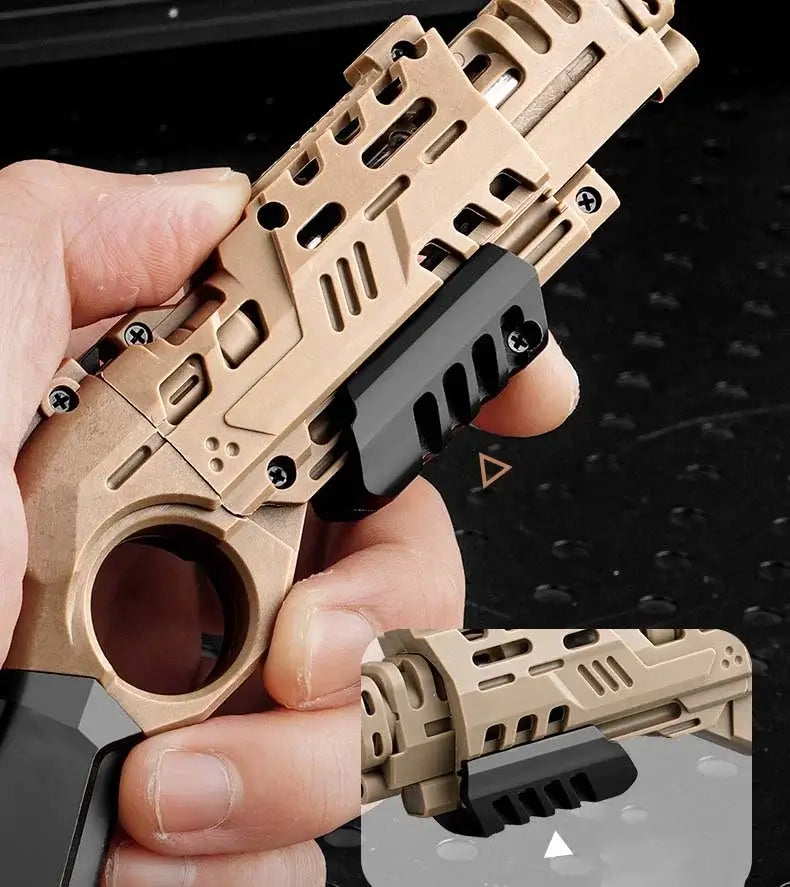 TZ Mini Shotgun Soft Bullet Blaster Handheld EDC Fidget Toy-P320GelBlaster-P320GelBlaster
