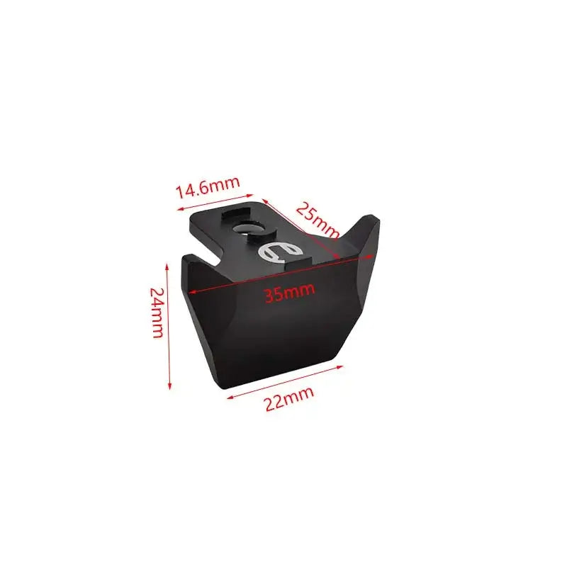 Railscales QTR Keymod M-Lok Wide Metal Hand Stop-P320GelBlaster-P320GelBlaster