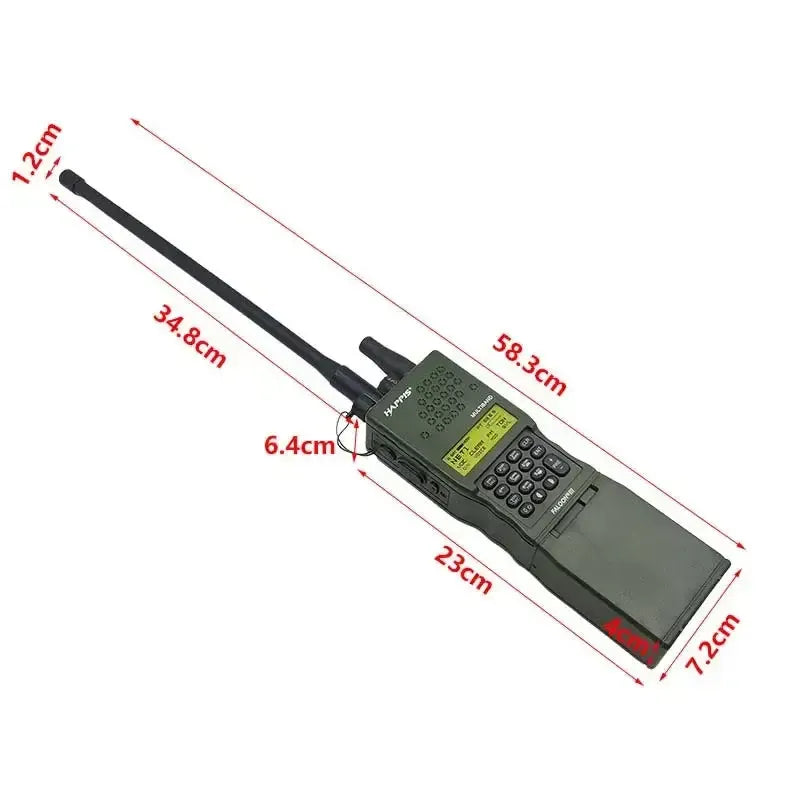 PRC-152 Dummy Radio Case with Detachable Antenna 1:1 Scale-P320GelBlaster-P320GelBlaster