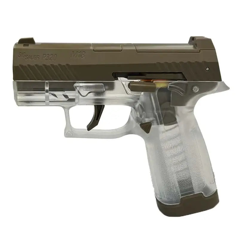 ZWQ P1 P2 P3 Baby Flying Disc Launcher Toy Gun-m416gelblaster-p3-tan-P320GelBlaster