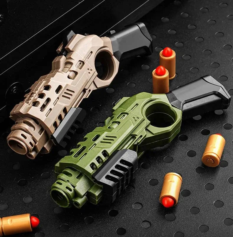 TZ Mini Shotgun Soft Bullet Blaster Handheld EDC Fidget Toy-P320GelBlaster-P320GelBlaster