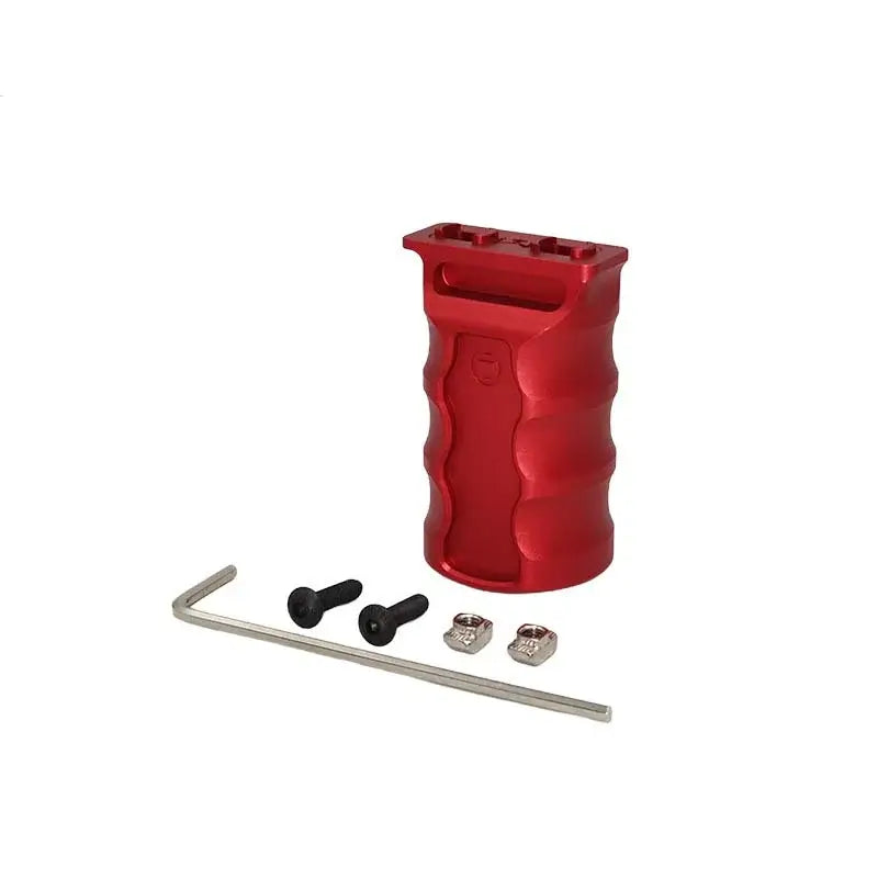 Railscales M-Lok Keymod Vertical Metal Foregrip-P320GelBlaster-red-P320GelBlaster