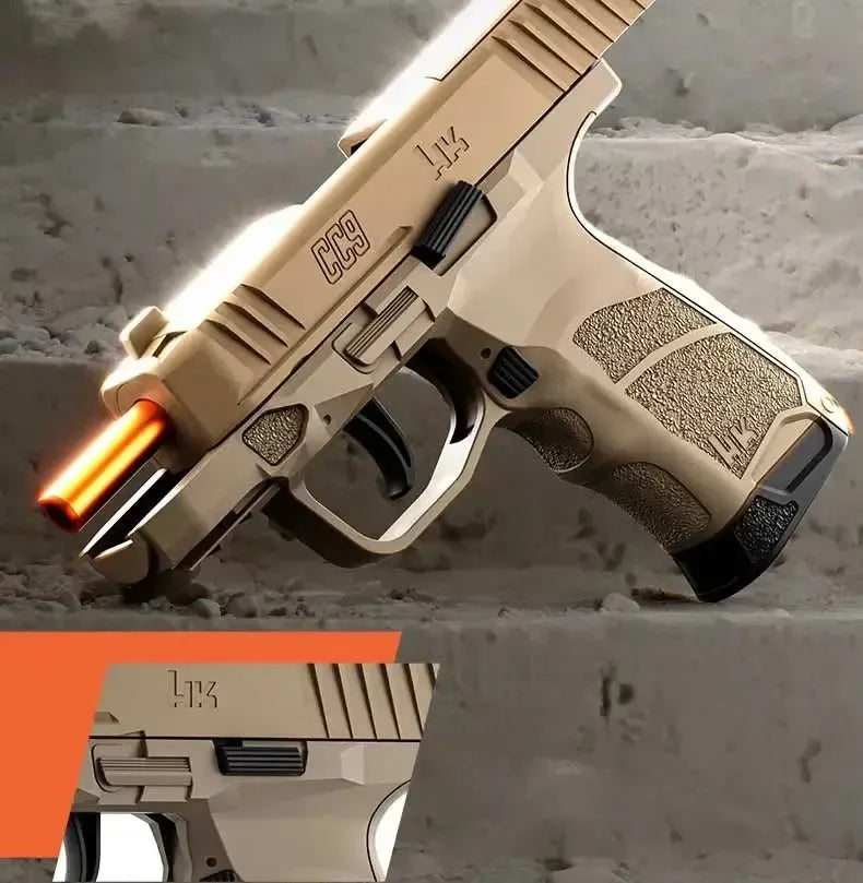 HK CC9 Shell Ejecting Soft Bullet Gun Kids Toy-P320GelBlaster-P320GelBlaster