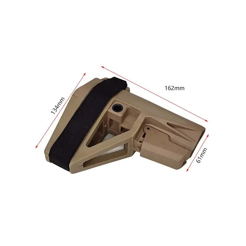 SBA5 Pistol Stabilizing Brace Buttstock-P320GelBlaster-tan-P320GelBlaster