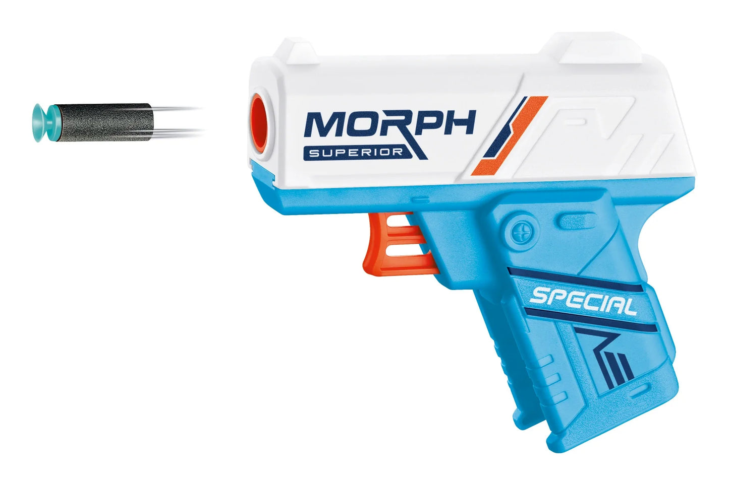 Mini Foam Dart Blaster Fidget Foldable Toy Gun-P320GelBlaster-blue-P320GelBlaster