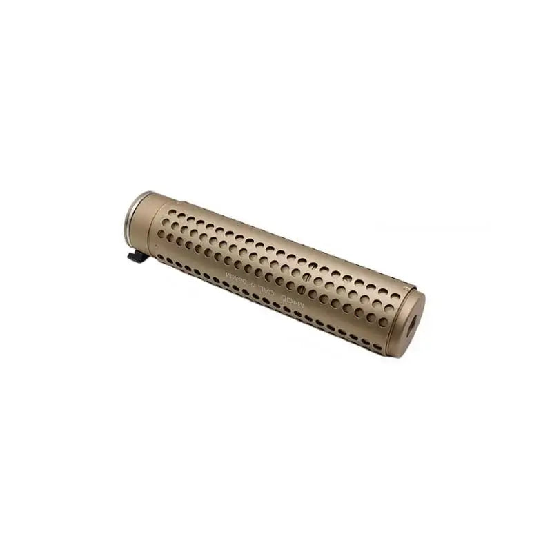 KAC Honeycomb 14mm Threaded Quick Detach Metal Silencer-P320GelBlaster-tan-P320GelBlaster