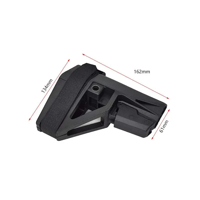 SBA5 Pistol Stabilizing Brace Buttstock-P320GelBlaster-black-P320GelBlaster