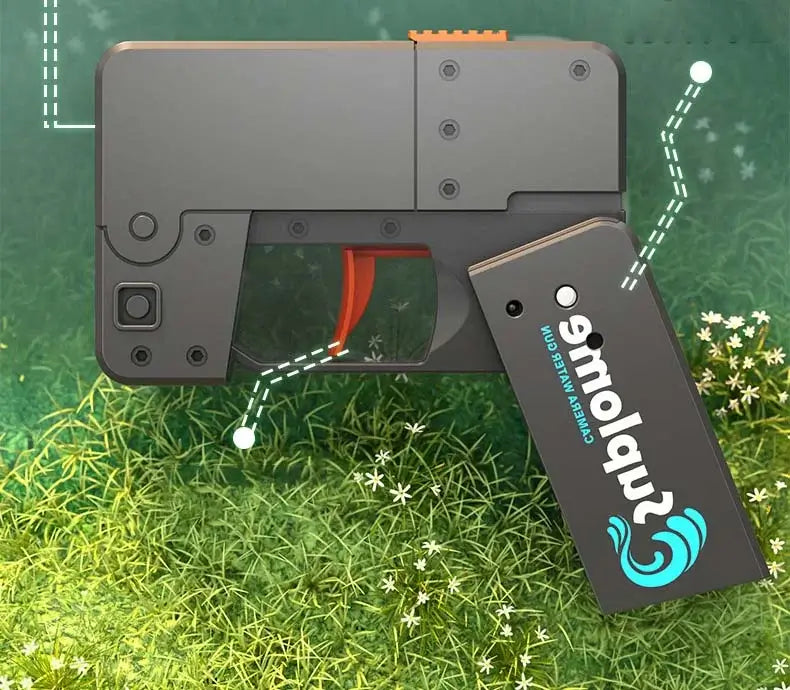 Folding Manual Semi-Auto Mini Water Gun Phone-P320GelBlaster-P320GelBlaster