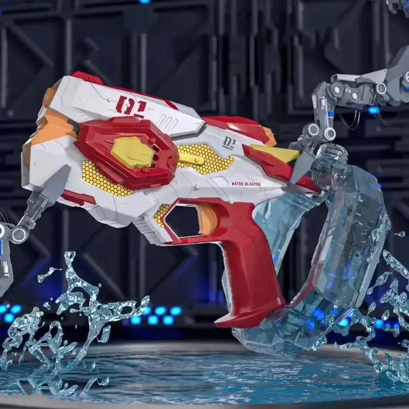 Electric Science Fiction Transformable Water Gun-P320GelBlaster-red-P320GelBlaster