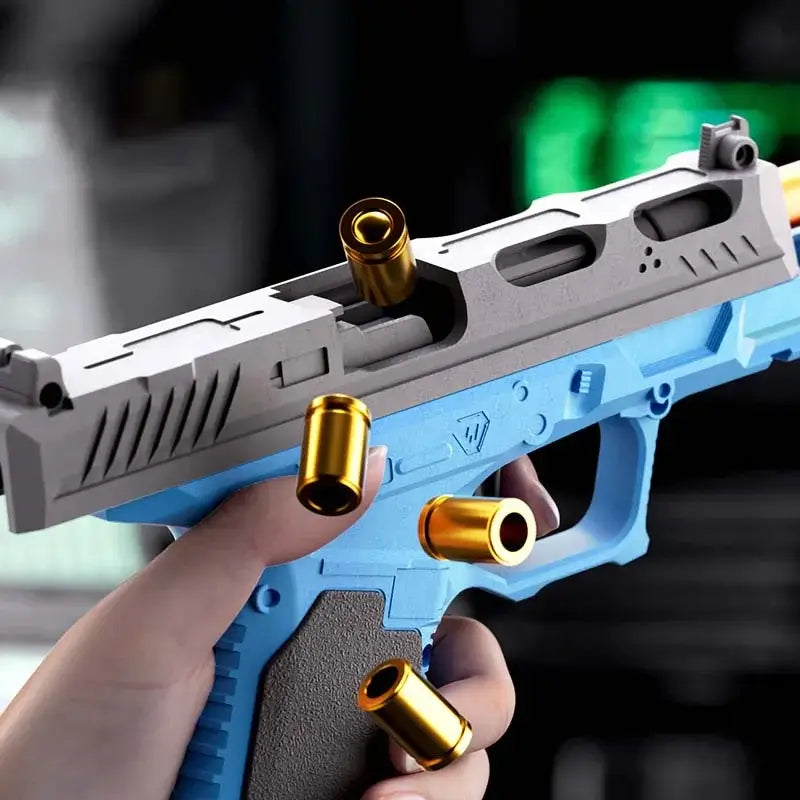SI G17 Semi-Auto Shell Throwing Soft Bullet Toy Pistol-P320GelBlaster-P320GelBlaster