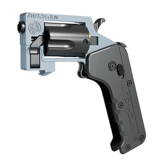 Soft Bullet Switch Gun Foldable Revolver Single Action Blaster-m416gelblaster-P320GelBlaster