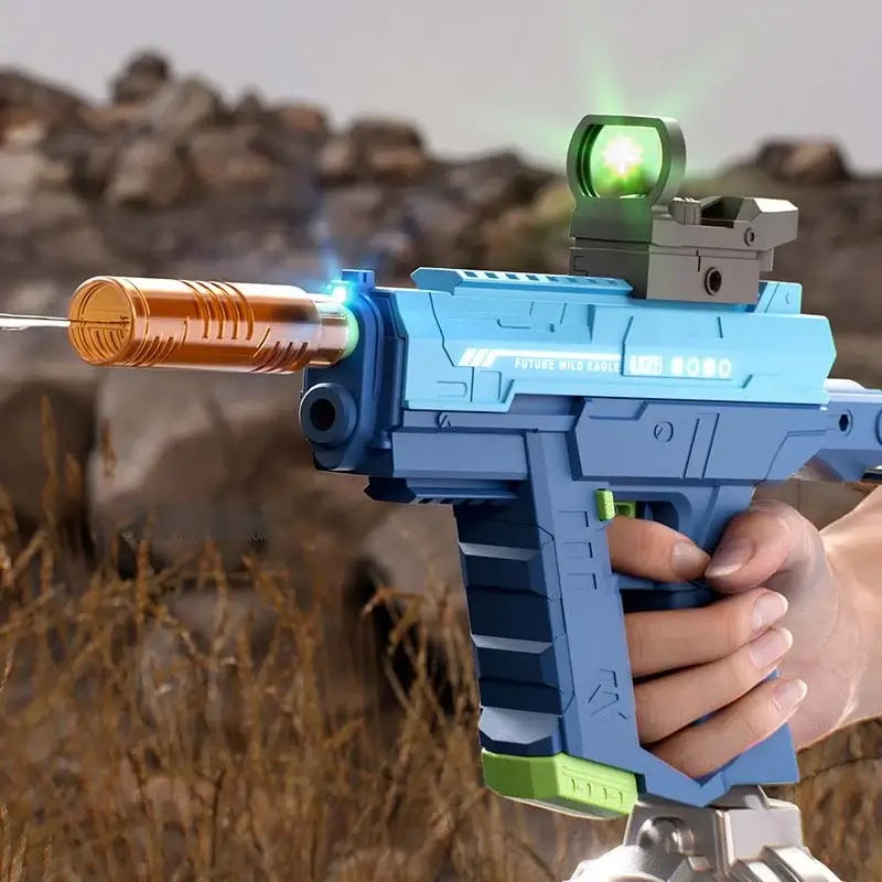 Uzi Electric Burst Fire Automatic Blowback Water Gun-m416gelblaster-m416gelblaster