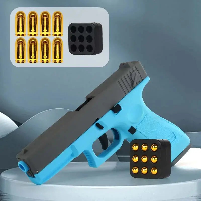 G21 Shell Ejecting Semi Auto Blaster Laser Gun-P320GelBlaster-blue-P320GelBlaster
