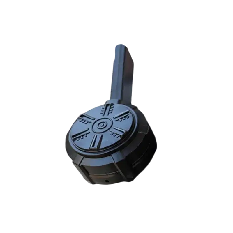 FMG-9 Electric Auto Folding Gel Ball Blaster-P320GelBlaster-Drum mag-P320GelBlaster