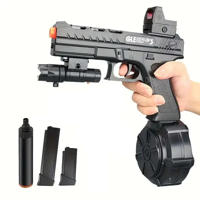 GLE 817 Pistol Electric Blowback Gel Ball Blaster-P320GelBlaster-black-P320GelBlaster