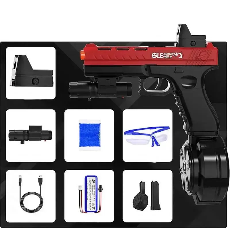 GLE 817 Pistol Electric Blowback Gel Ball Blaster-P320GelBlaster-P320GelBlaster