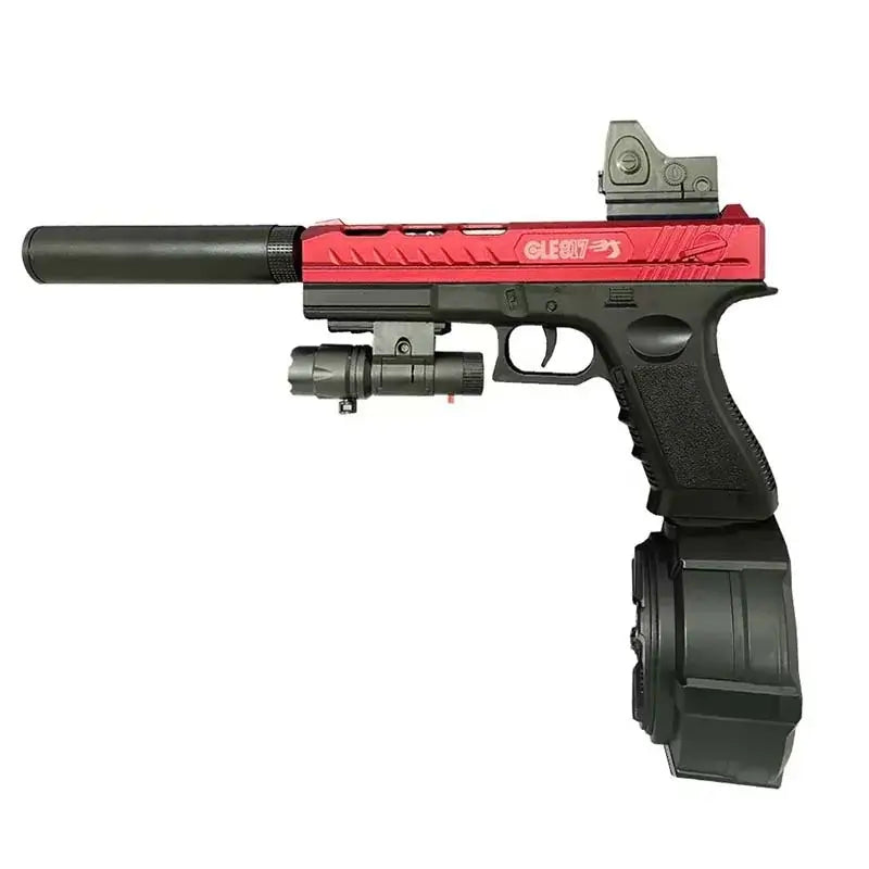 GLE 817 Pistol Electric Blowback Gel Ball Blaster-P320GelBlaster-red-P320GelBlaster