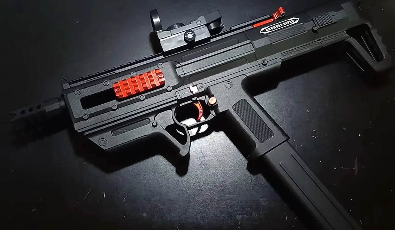 Handi Tiger Bullpup Submachine Gel Ball Blaster-P320GelBlaster-black-P320GelBlaster