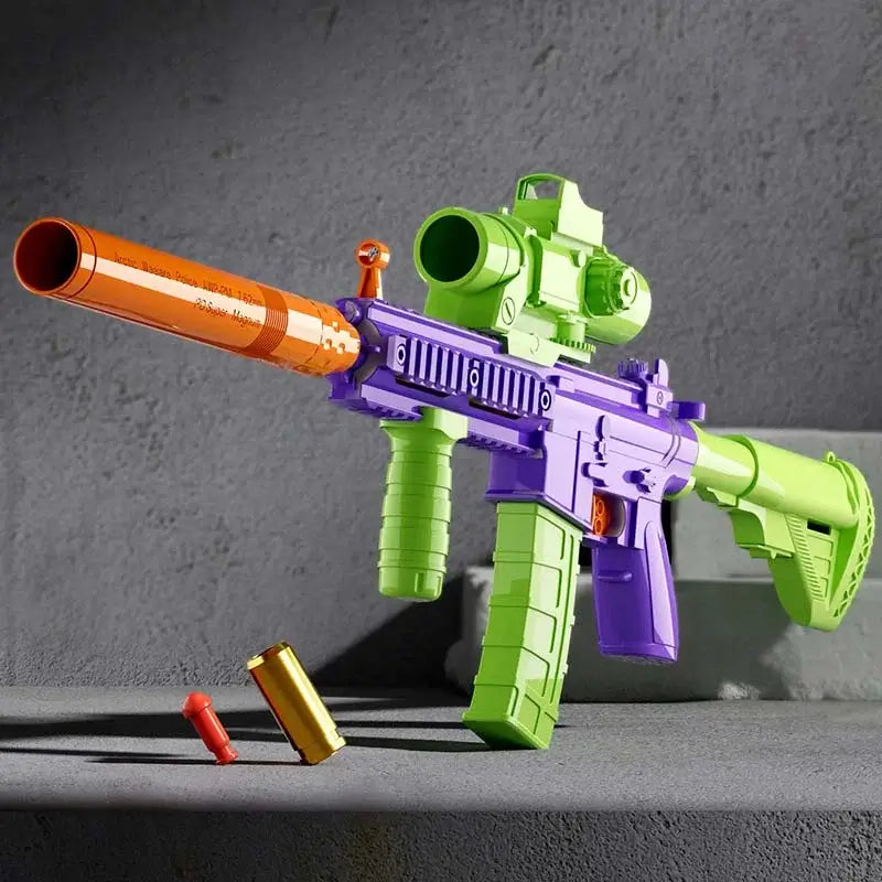 HK416 Halbautomatische Spielzeugpistole mit weichem Patronenhülsenauswurf