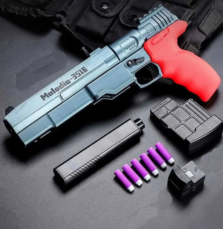 Pistola Nerf Malorian Arms 3516 de Cyberpunk 2077