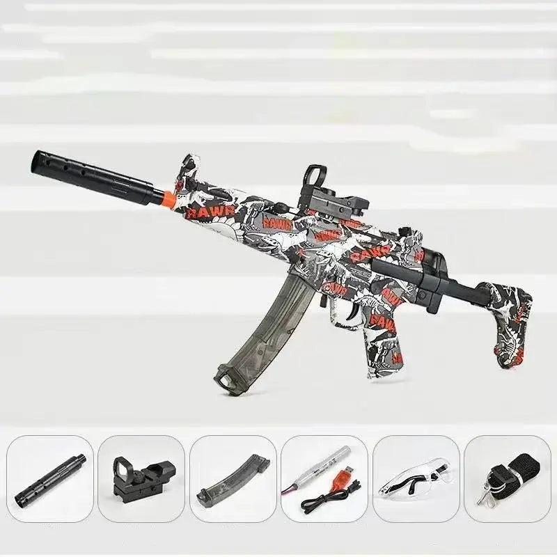 XYL Little Moon MP5 Electric Graffiti Orbeez Gun-P320GelBlaster-red-P320GelBlaster