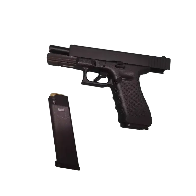 MLF G17 Shell Ejecting Full Blowback Stroke Laser Gun-P320GelBlaster-black-P320GelBlaster