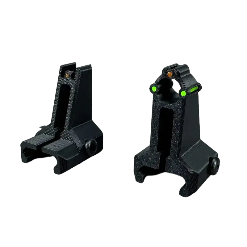 Sembylon Valkyrie Blaster 3D Printed Font & Rear Fiber Sights-P320GelBlaster-P320GelBlaster